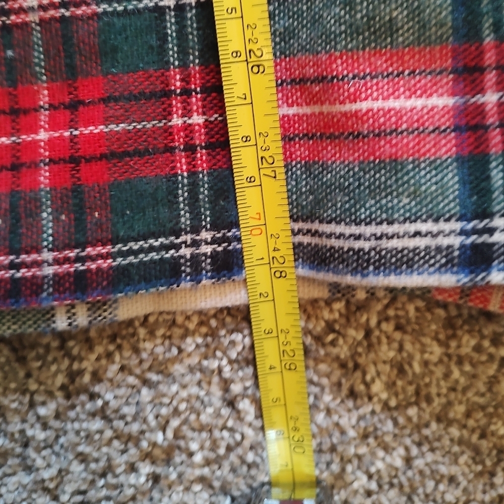 Vintage Rhapsody Scottish Pleated Tartan Pattern Skirt! - Picture 11 of 16